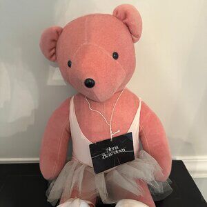 RARE Vintage North American Bear Company Anna Bearlova VIB Plush Pink 1979